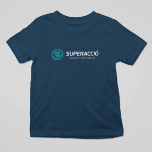 Camiseta Marino Algodón Superacció